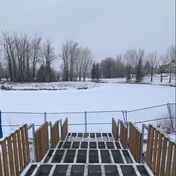 Carbun park dock for the City of Calgary